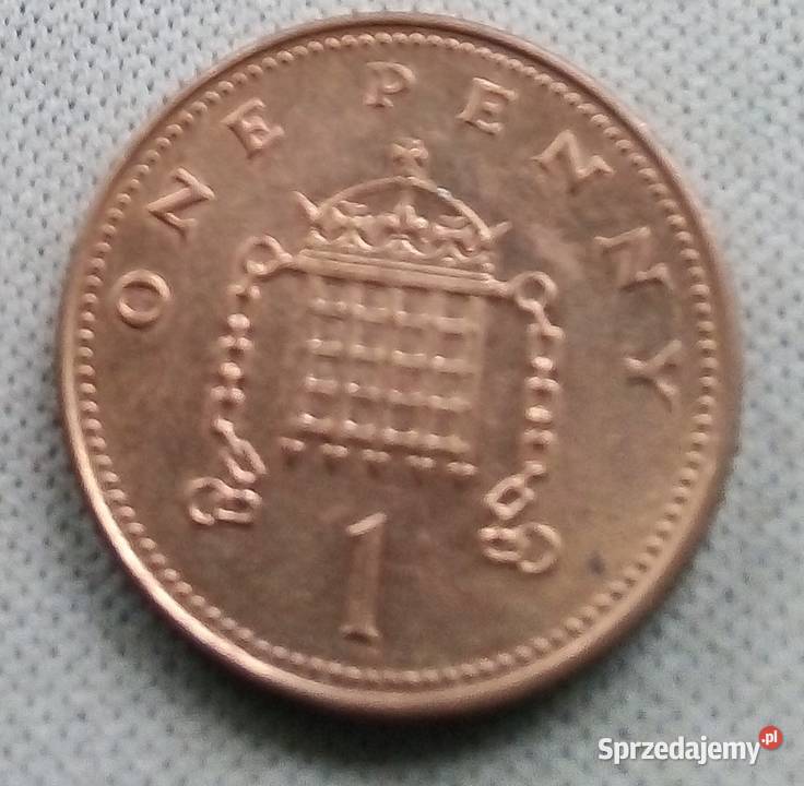 WIELKA BRYTANIAONE PENNY2007 r Numizmatyka Legionowo