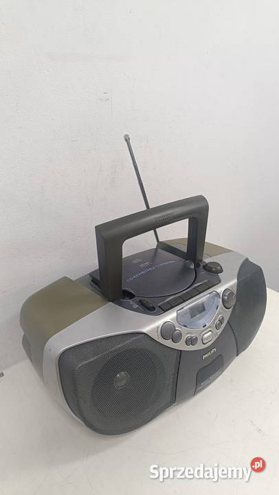 PHILIPS AZ1080 Radiomagnetofon przenośny z CD Radioodtwarzacze Poznań