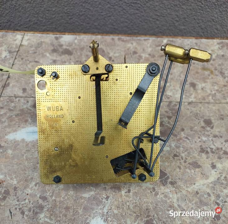 M198 Mechanizm starego zegara ściennego Wuba pomorskie Tczew