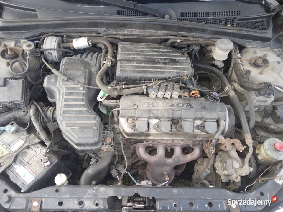 Honda Civic 17 benzyna LPG sedan 2001r automat benzyna+LPG sprzedam