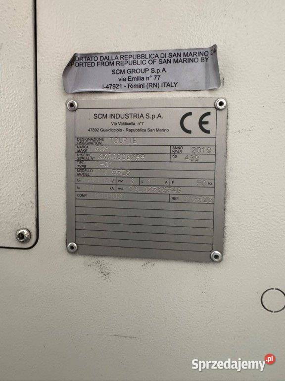 Frezarka dolnowrzecionowa HOLZKRAFT TW 55 ES Wejherowo sprzedam
