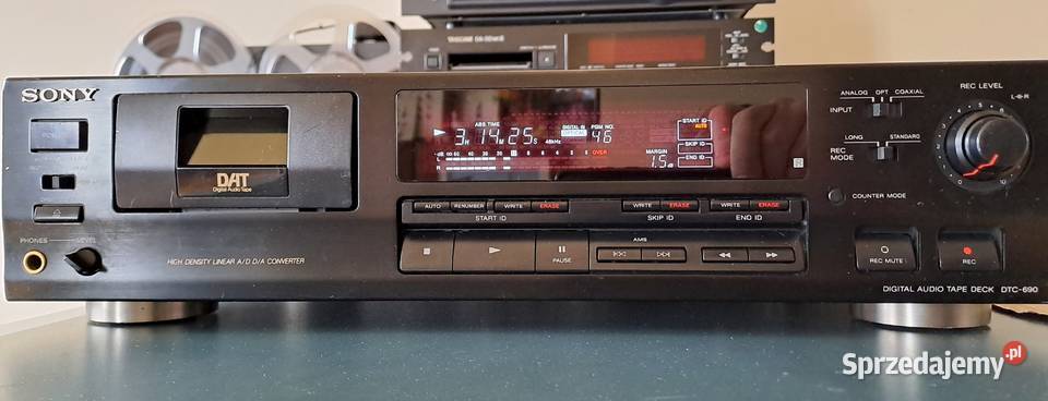 Magnetofon cyfrowy DAT Sony DTC 690 serwisie Białystok