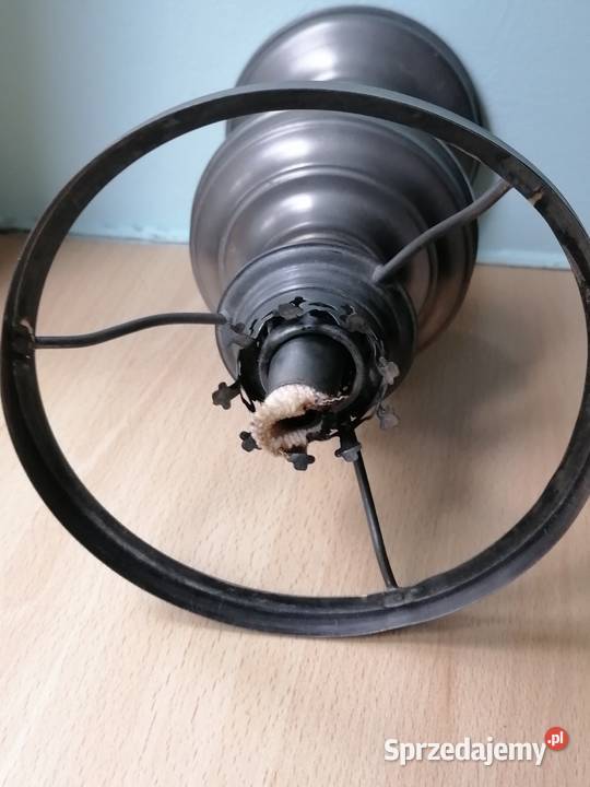 Stara lampa naftowa Kraków