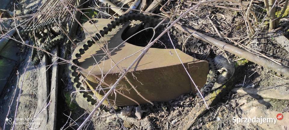 Koparka Białoruśka cyklop ładowacz uszkodzony Rząśnia