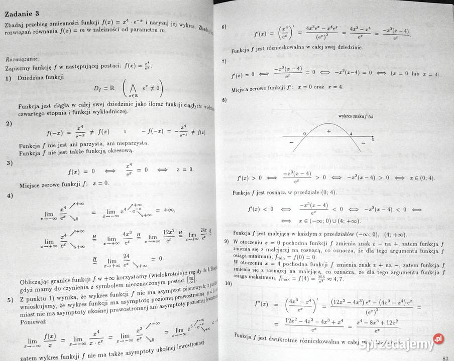 Zbiór zadań i zagadnień maturalnych z matematyki Rok wydania 1998 Chełm