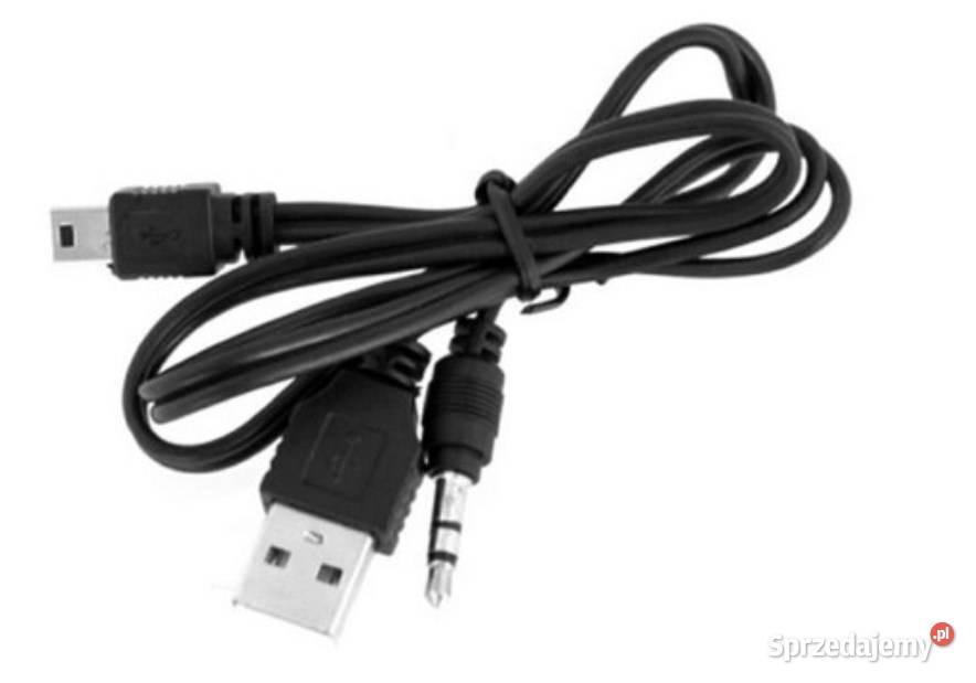 kabel usb do usb mini i jack 35m głosnik Olkusz