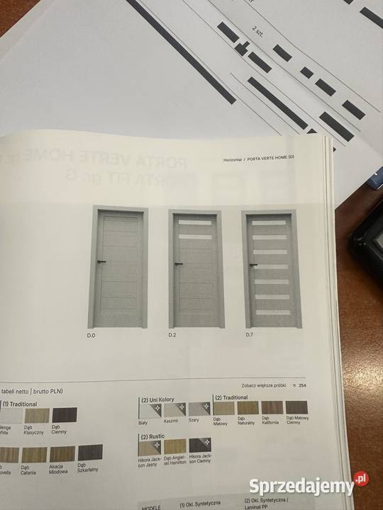 Drzwi białe Porta Verde prawe 80 Chojnice sprzedam