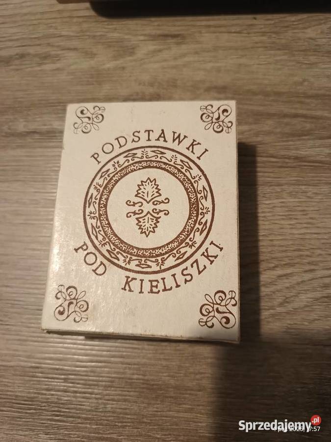 Podstawki pod szklaneczki kieliszki wielkopolskie Wronki