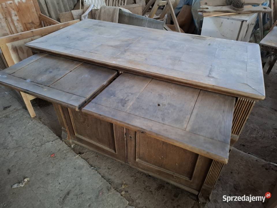 Stół plus komoda do renowacji około 1930 Pozostałe lubelskie Fajsławice