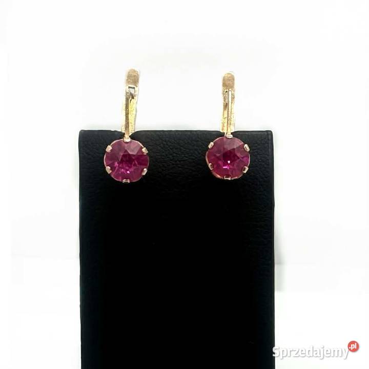 Złote Kolczyki pr 583 312g Kolczyki Elbląg sprzedam