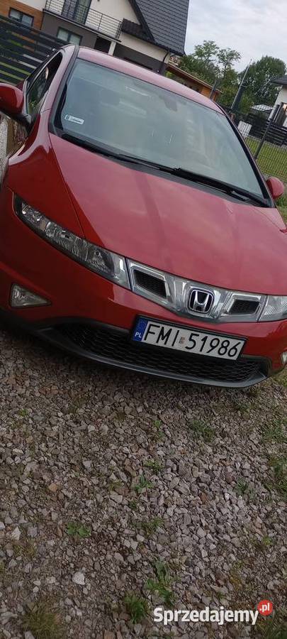 Honda Civic VIII UFO 18 iVTEC 2008 przebieg pełny VAT małopolskie Kraków