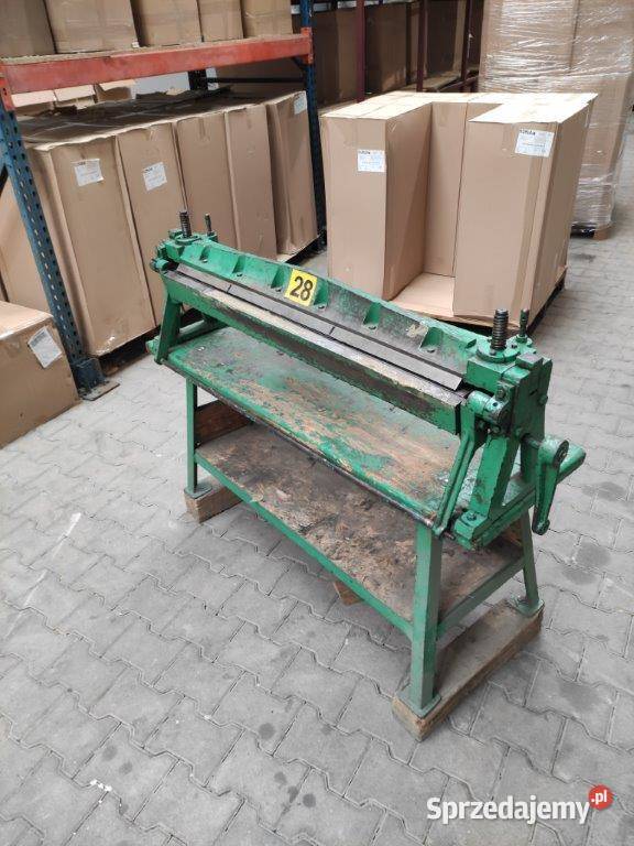 Zaginarka ręczna do blachy krawędziarka Wrocław