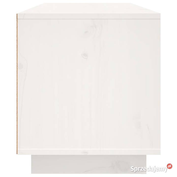 Szafka pod telewizor biała 80x35x405 lite drewno Szafki mazowieckie Warszawa