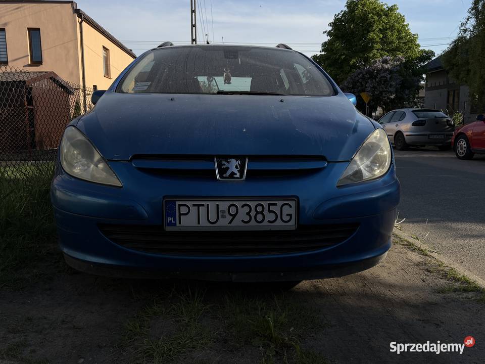 Peugeot 307SW Kombi 20Hdi Hak Sprawny Krośniewice sprzedam