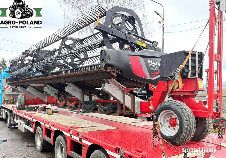 MacDon FD 135 FLEXDRAPER 2018 107 M ADAPTACJA Kudowa-Zdrój sprzedam