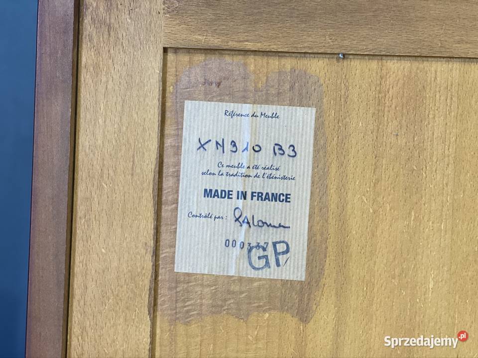 Francuska komoda klasyczna z szufladami Budno
