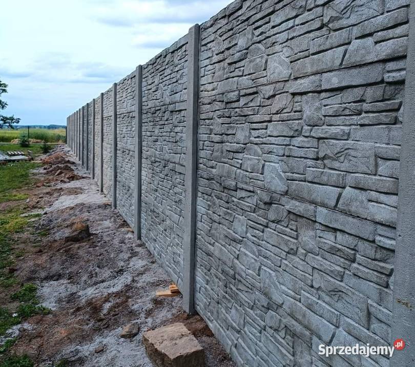 Płot Panelowy Ogrodzenie panelowe betonowe Inowrocław sprzedam