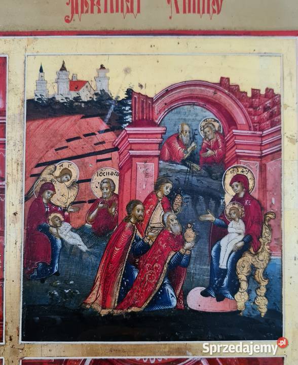 Ikona czteropolowa 0462 Warszawa