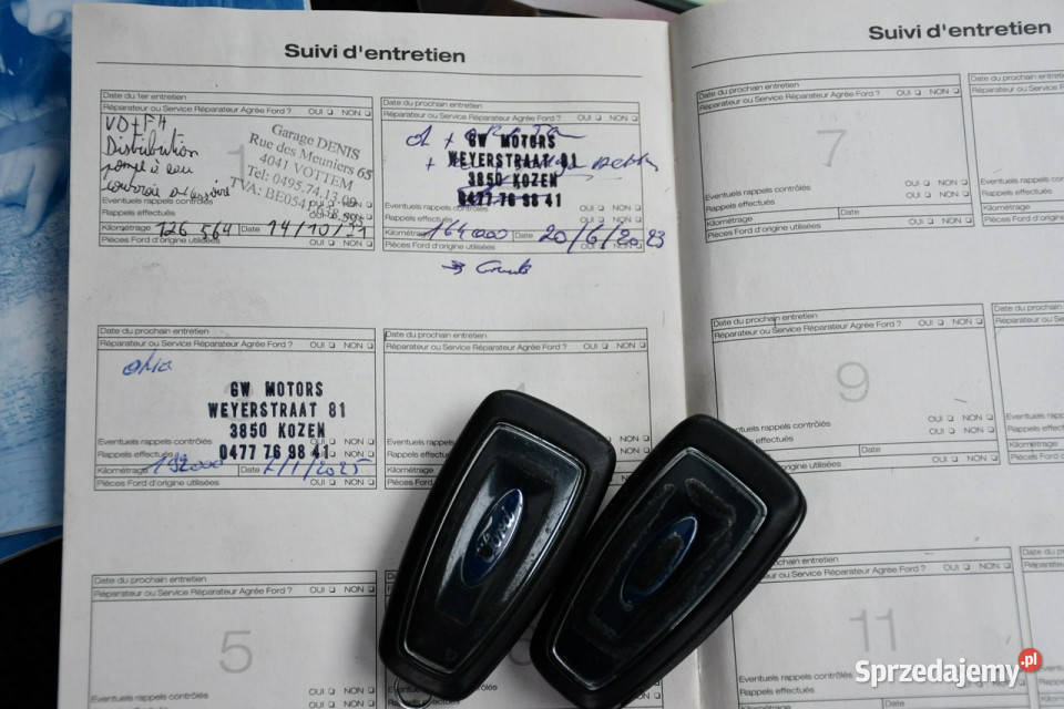 Ford S STLine 20TDCI Automat Xenon LED Navi komputer pokładowy lubelskie