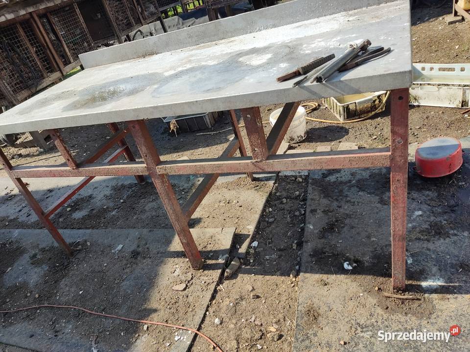 Stół duży aluminiowy Gliwice