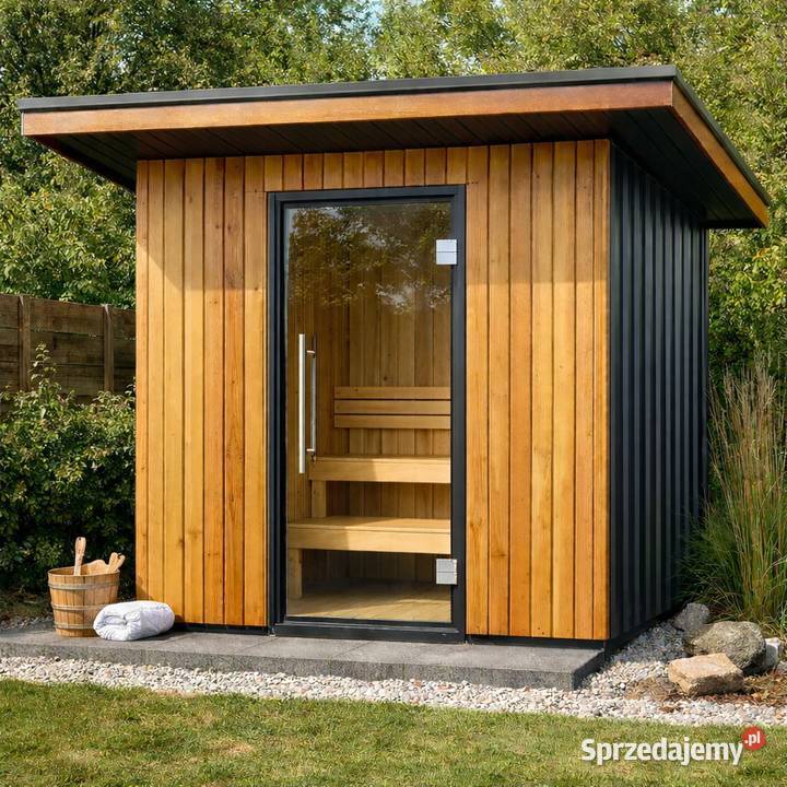 Sauna Ogrodowa 1,85x1,85 m