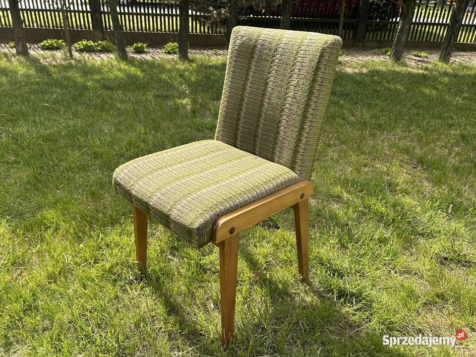 Krzesło z PRL vintage retro Milanówek