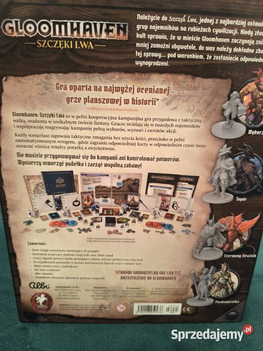Gloomhaven szczęki lwa Nasielsk sprzedam