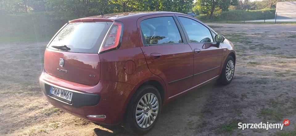 Fiat Punto Evo 12 LPG nieuszkodzony kujawsko-pomorskie