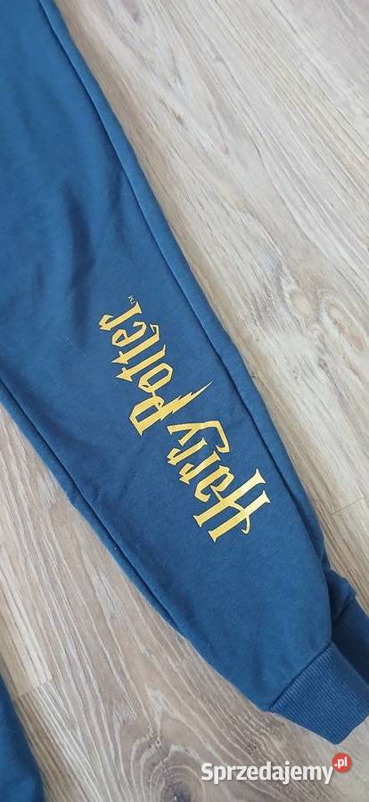 Granatowe dresy dziecięce z napisem Harry Potter Grudziądz sprzedam