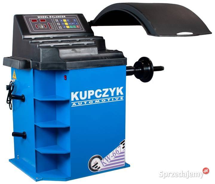 Wyważarka do kół KW667 półautomatyczna Kupczyk Montażownice i wyważarki Warka