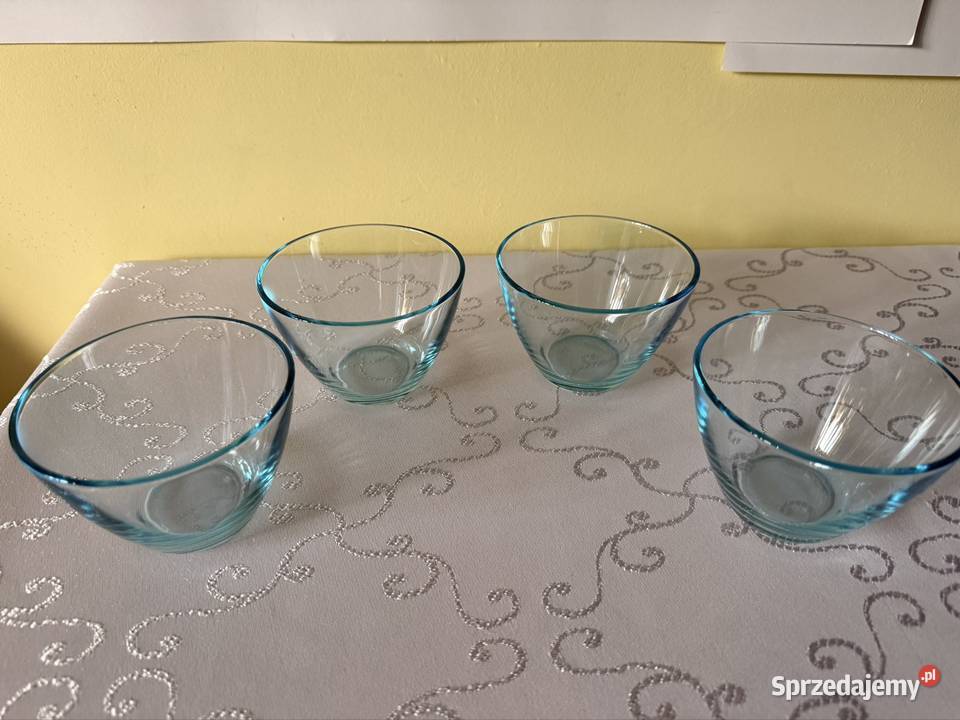 Zestaw 4 Salaterek Rocco Bormioli Blue 200ml niebieski Czerwionka-Leszczyny