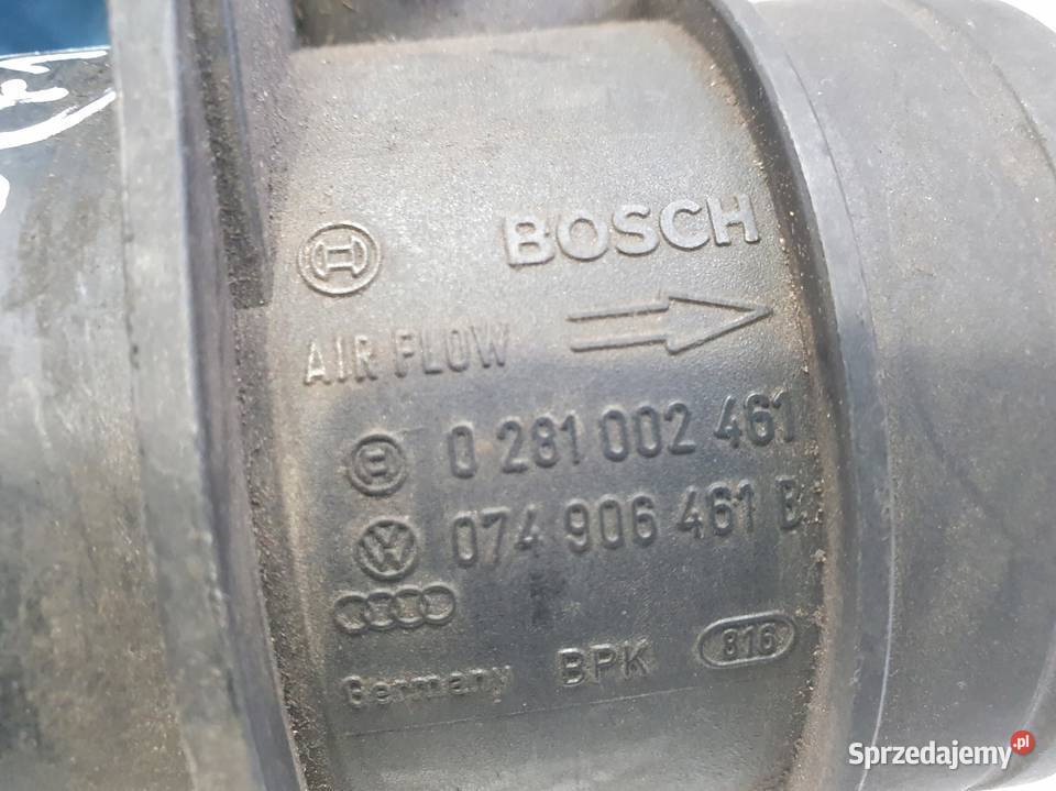 PRZEPŁYWOMIERZ VW Golf V 20 TDI POWIETRZA Rudka