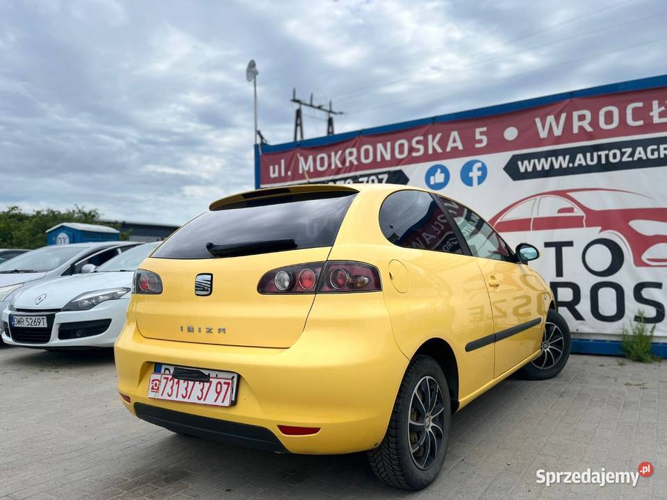 Seat Ibiza 12 Benzyna 2007PoliftDl Opłaty Wrocław