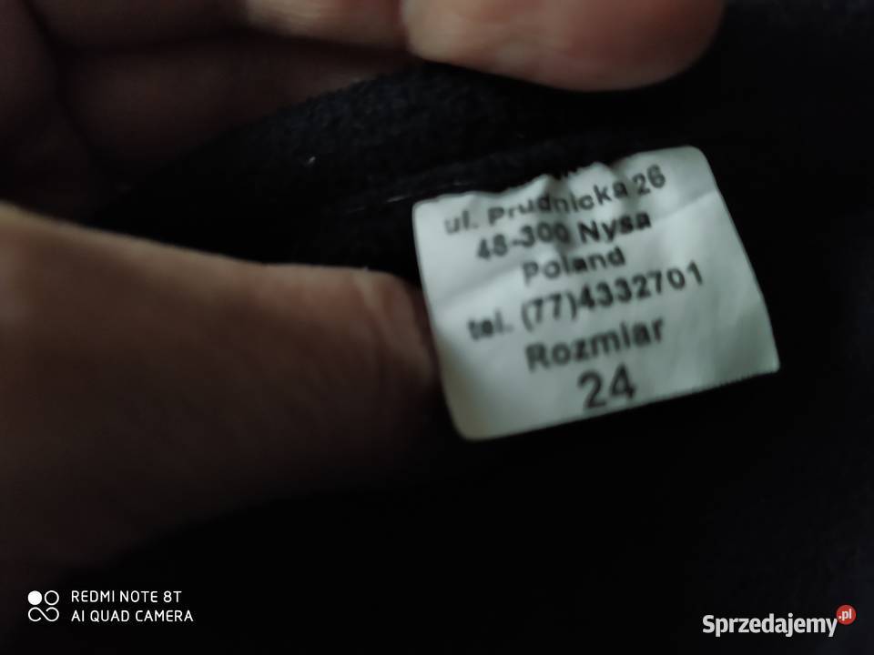 rękawice wojskowe zimowe czarne Poznań