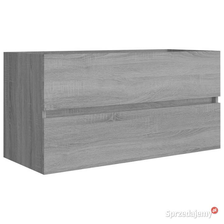 Szafka pod umywalkę szary dąb sonoma 90x385x45 Pozostałe Warszawa
