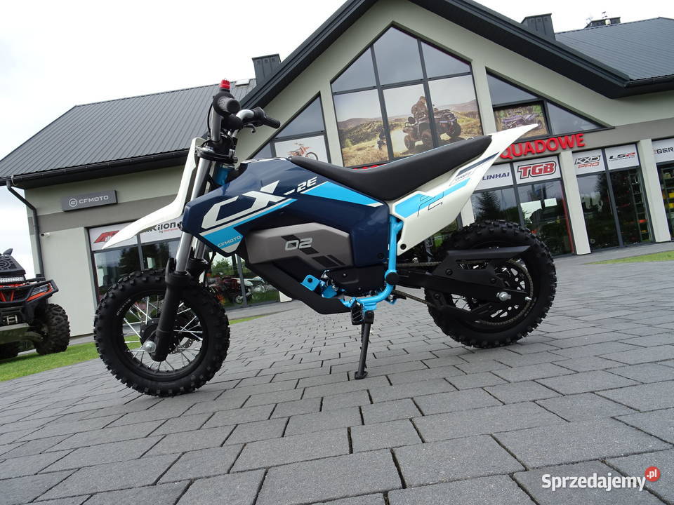 NOWOŚĆ MINI CROSS ELEKTRYCZNY CF MOTO CX2E 10 biały małopolskie Kraków