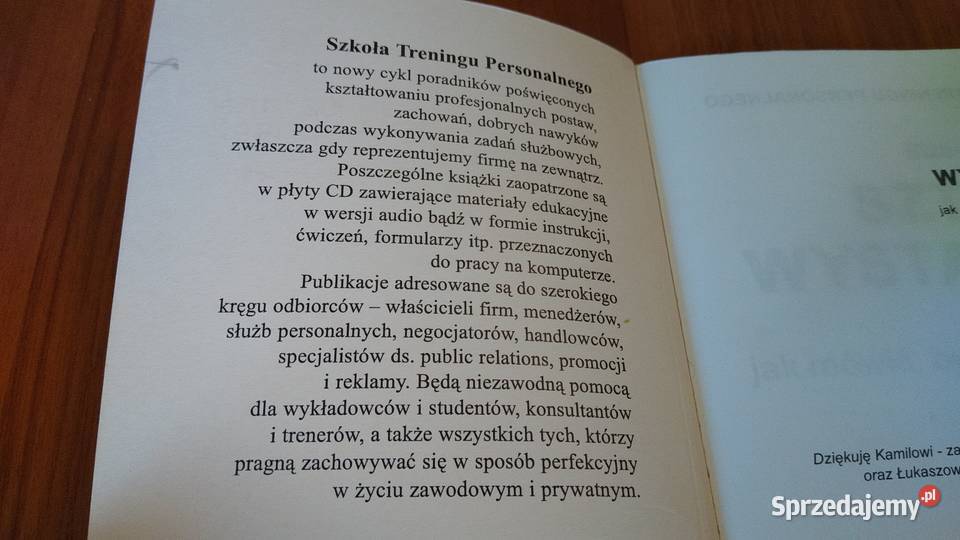 Sztuka wystąpień czyli mówić by osiągnąć cel Gdańsk