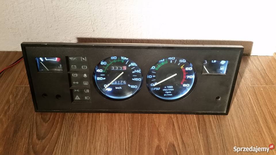 Zegary licznik Fiat 125p MR podświetlenie LED śląskie Katowice