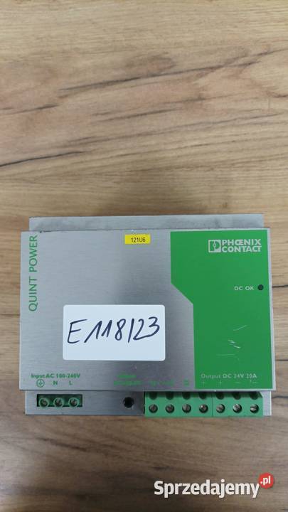 Zasilacz Phoenix QUINT 100 240AC 24DC 20 Leśna