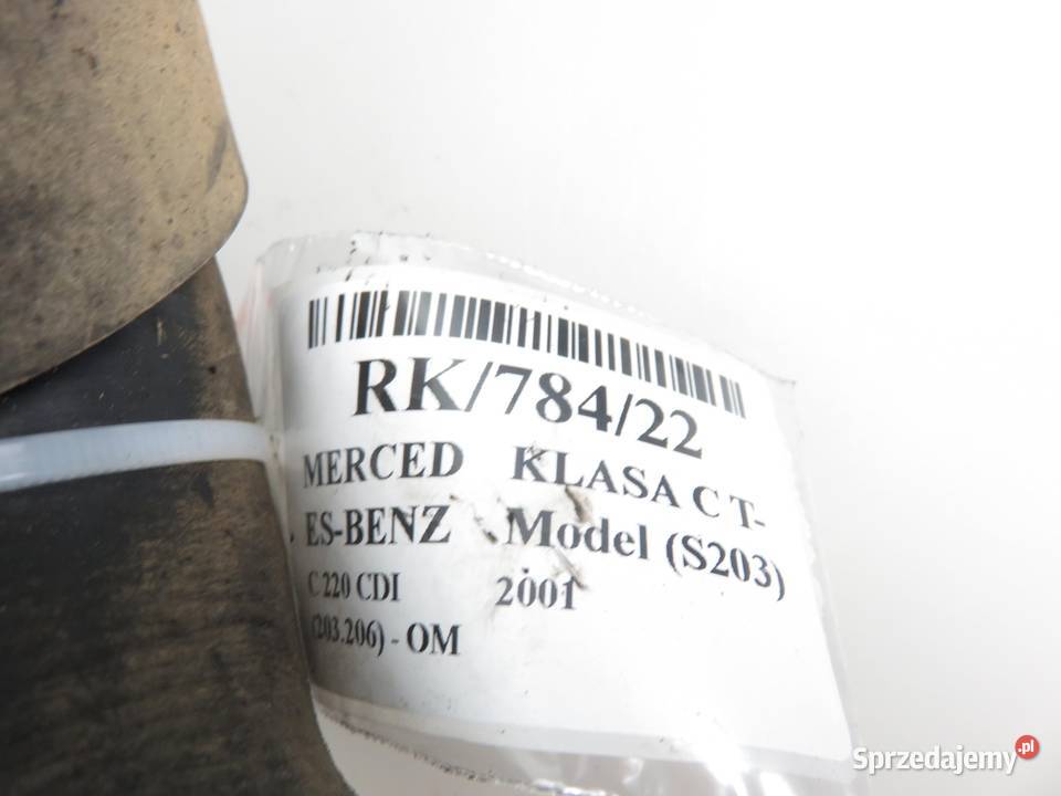 RURA INTERCOOLERA MERCEDES W203 A2035281782