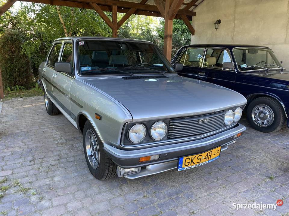 Fiat 132 20 dohc wyprzedaż prywatnej kolekcji Sominy