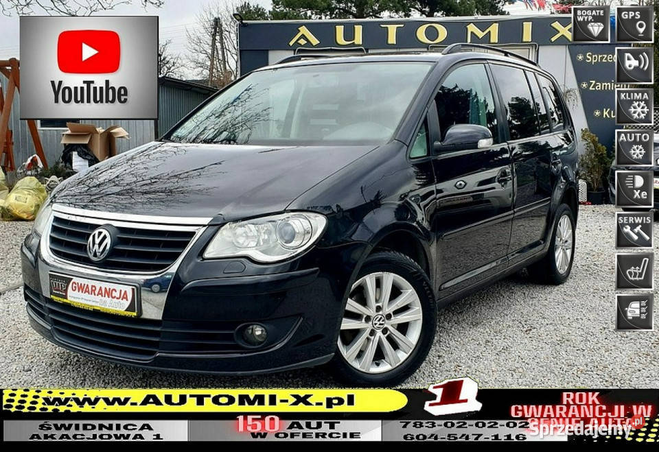 Volkswagen Touran SPRZEDANY AUTOMAT LIFTFull Samochody osobowe