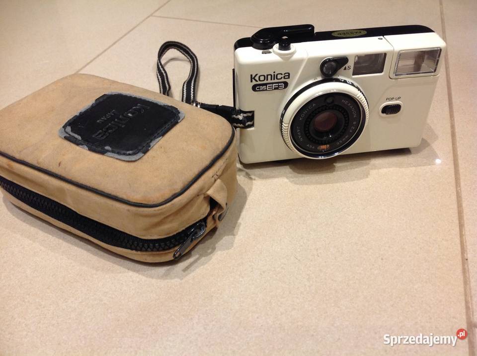 Stary Aparat Fotograficzny KONICA C35EF3 JAPAN Aparaty lubuskie Nowa Sól sprzedam