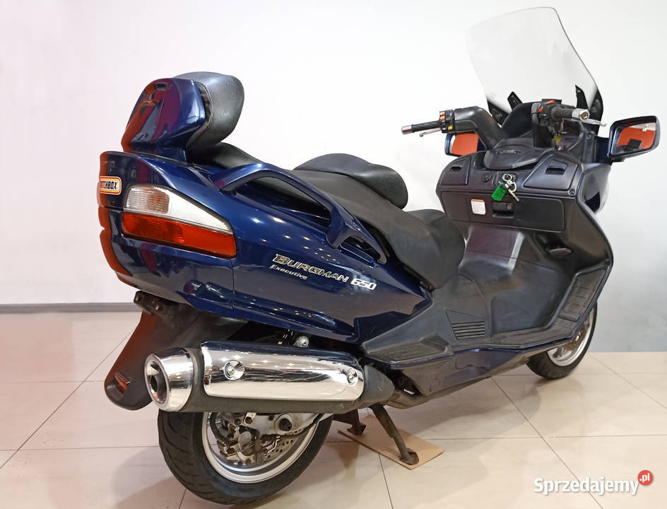 Suzuki AN 650 Burgman 2006 niski przebieg ABS Suzuki Motocykle, skutery, quady mazowieckie Ostrołęka