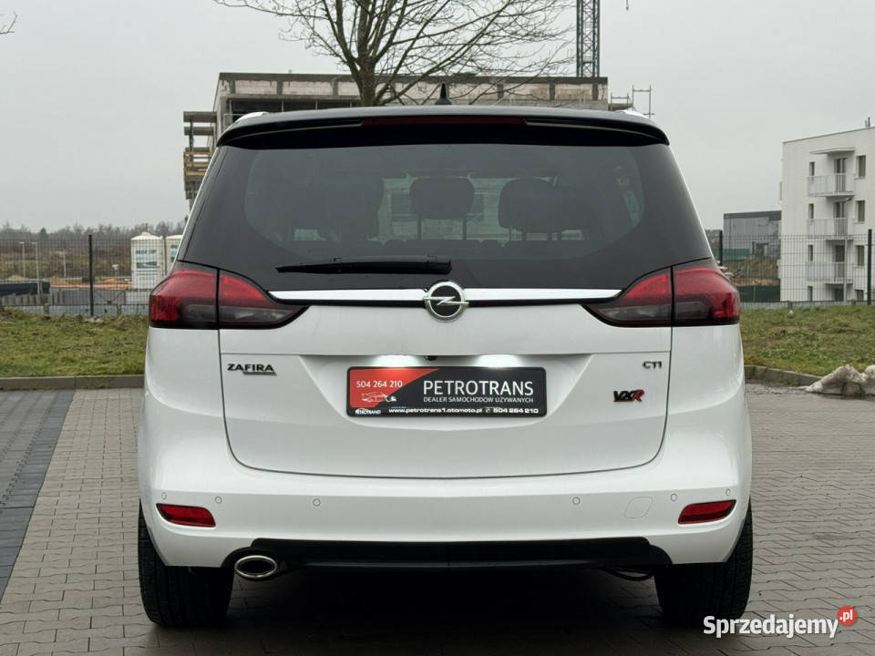 Opel Zafira 20 CDTI 165 LED 7 OSOBOWY Nawigacja czujnik zmierzchu Mrągowo
