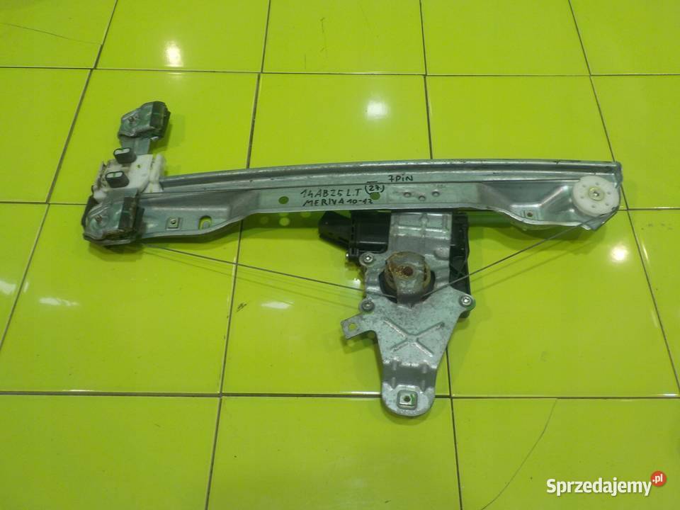 OPEL MERIVA B 11r 5D podnosnik szyby lewy tyl Wyposażenie elektryczne Suków
