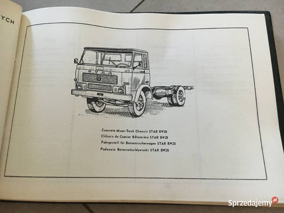 PRL wyd POLMO KULTOWY STAR BW 28 Katalog części Łęczyca sprzedam