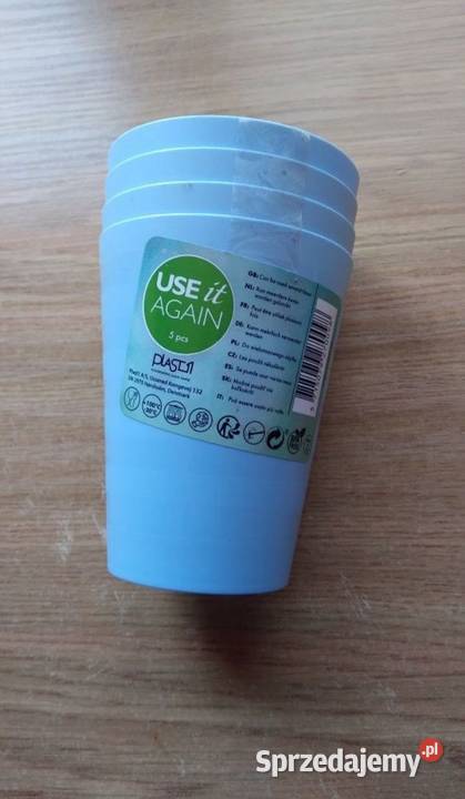 Sprzedam kubki plastikowe wielorazowe kujawsko-pomorskie sprzedam