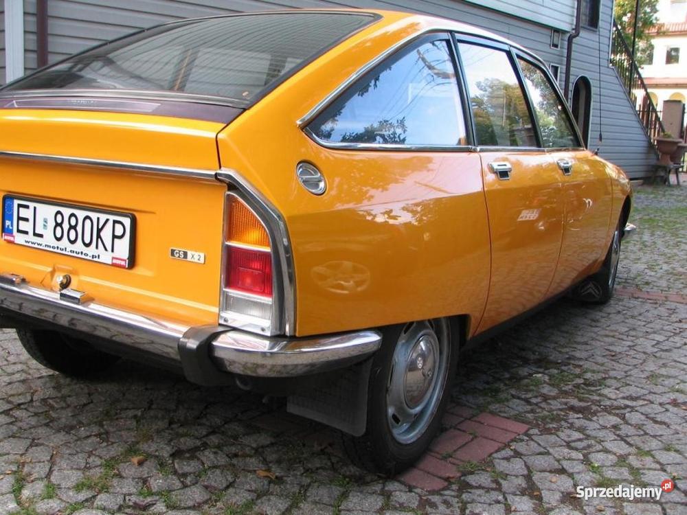 Citroen GSX2 auto z fabryki Pozostałe łódzkie Łódź