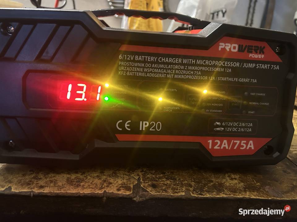 Prostownik pro werk z rozruchem Turek